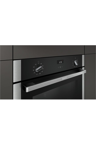 NEFF N50 B3ACE4HN0B Stainless Steel Slide&Hide Built-In Electric Single Oven