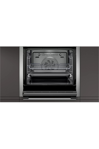 NEFF B6ACH7HH0B 60cm Stainless Steel Built-in Electric Single Oven