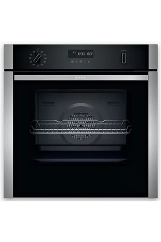 NEFF B6ACH7HH0B 60cm Stainless Steel Built-in Electric Single Oven