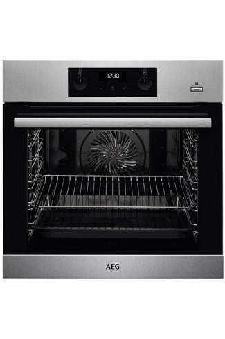 AEG BES255011M Stainless Steel Built-In Electric Single Oven