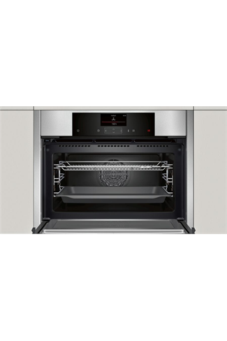 NEFF N90 C27MS22H0B Stainless Steel Pyrolytic Built-In Combination Oven with HomeConnect