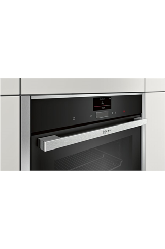 NEFF N90 C27MS22H0B Stainless Steel Pyrolytic Built-In Combination Oven with HomeConnect