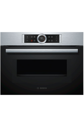 Bosch Serie 8 CMG633BS1B Stainless Steel Built-In Combination Oven