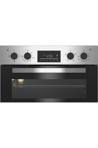 Beko CTFY22309X Stainless Steel Built-Under Electric Double Oven