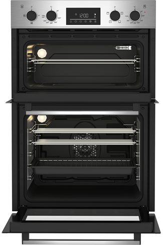 Beko CTFY22309X Stainless Steel Built-Under Electric Double Oven