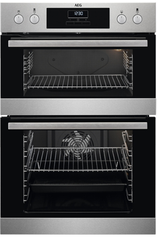 AEG DCB331010M Stainless Steel Built-In Electric Double Oven