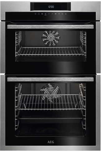 AEG DCE731110M Stainless Steel Built-In Electric Double Oven