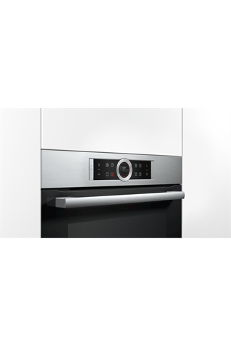 Bosch Serie 8 HBG674BS1B Stainless Steel Built-In Electric Single Oven