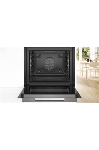 Bosch Series 8 HBG7741B1B 60cm Black Built-In Electric Single Oven