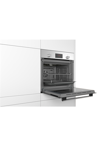 Bosch Serie 2 HHF113BR0B Stainless Steel Built-In Electric Single Oven