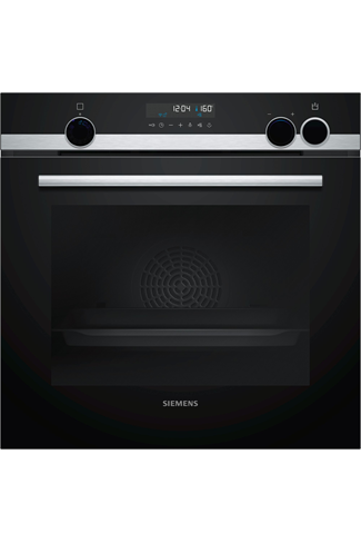 Siemens iQ500 HR578G5S6B Stainless Steel Pyrolytic addedSteam Built-In Electric Single Oven with roastingSensor