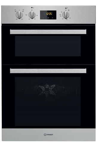 Indesit Aria IDD6340IX Stainless Steel Built-In Electric Double Oven
