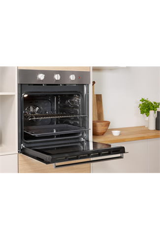 Indesit Aria IFW6230IXUK Stainless Steel Built-In Electric Single Oven