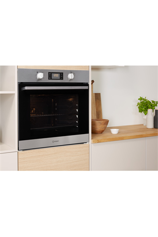 Indesit Aria IFW6340IXUK Stainless Steel Built-in Electric Single Oven