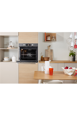 Indesit Aria IFW6340IXUK Stainless Steel Built-in Electric Single Oven