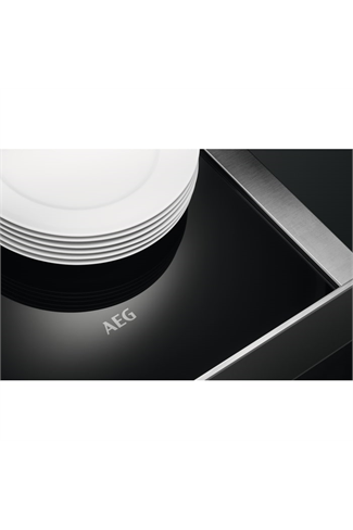 AEG KDE911424B Black Built-In Warming Drawer