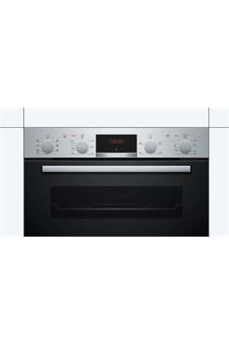 Bosch Serie 4 MBS533BS0B Stainless Steel Built-In Electric Double Oven