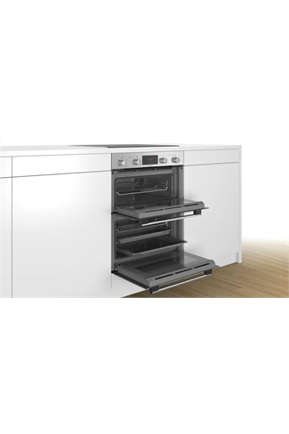 Bosch Serie 2 NBS113BR0B Stainless Steel Built-Under Electric Double Oven