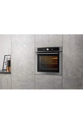 Hotpoint Class 4 SI4854PIX Stainless Steel Built-In Pyrolytic Electric Single Oven