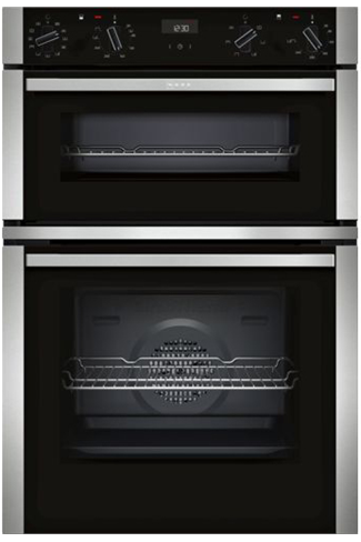 NEFF N50 U1ACE5HN0B Stainless Steel Built-In Electric Double Oven