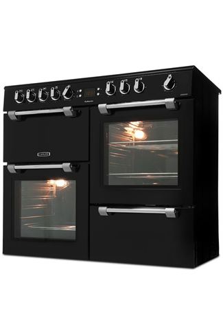 Leisure Cookmaster CK100C210K 100cm Black Electric Range Cooker with Ceramic Hob