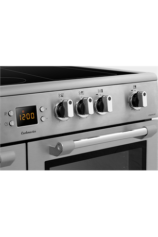 Leisure Cookmaster CK100C210S 100cm Silver Electric Range Cooker With Ceramic Hob