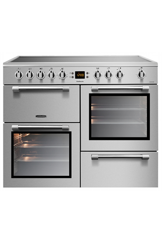 Leisure Cookmaster CK100C210S 100cm Silver Electric Range Cooker With Ceramic Hob