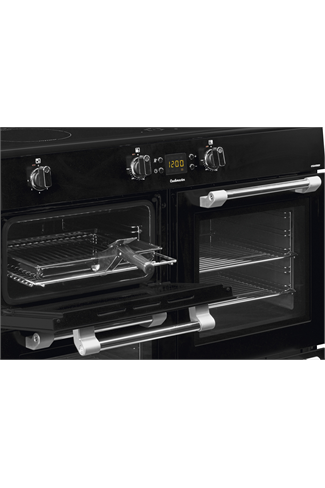 Leisure Cookmaster CK100D210K 100cm Black Electric Range Cooker With Induction Hob 