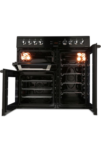 Leisure Cuisinemaster CS90C530K 90cm Black Electric Range Cooker with Ceramic Hob