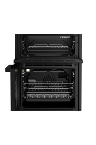 Beko EDC634K 60cm Black Double Oven Electric Cooker 