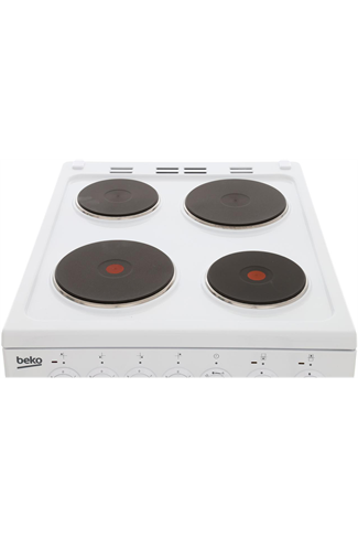 Beko EDP503W 50cm White Double Oven Electric Cooker 