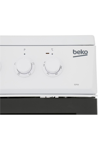 Beko ESP50W 50cm White Single Cavity Electric Cooker