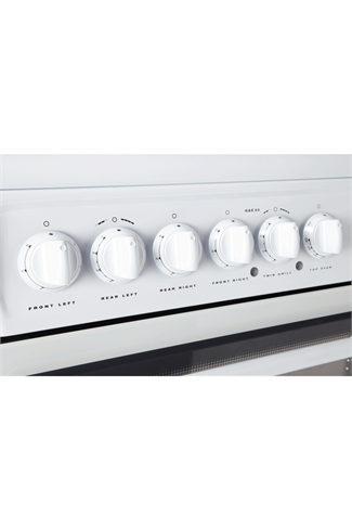 Hotpoint Newstyle HAE60PS 60cm White Double Oven Electric Cooker