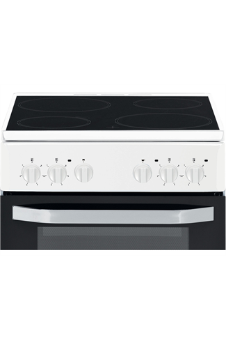 Hotpoint Cloe HD5V92KCW 50cm White Twin Cavity Electric Cooker