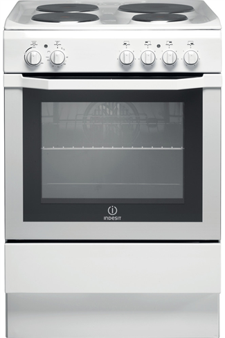 Indesit I6EVAW 60cm White Single Cavity Electric Cooker