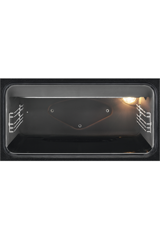 Zanussi ZCV46250BA 60cm Black Double Oven Electric Cooker