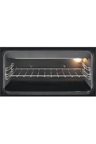 Zanussi ZCV46250BA 60cm Black Double Oven Electric Cooker