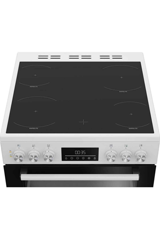 Beko EDC6731W White 60cm Double Oven Electric Cooker