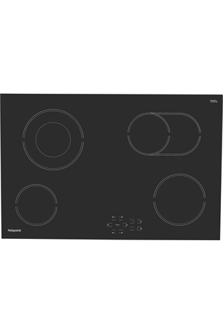 Hotpoint HR724BH 77cm Black Built-In Ceramic Hob