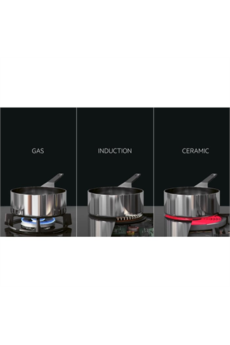 AEG IKS8575XFB 78CM Black Built-In Induction Hob