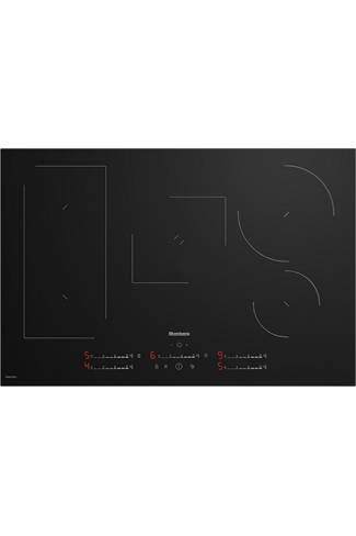 Blomberg MIX55487N 78cm Black Built-In Induction Hob