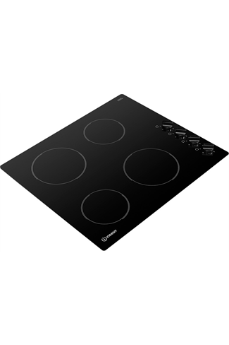 Indesit Aria RI860C 58cm Black Built-In Ceramic Hob