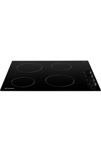 Indesit Aria RI860C 58cm Black Built-In Ceramic Hob