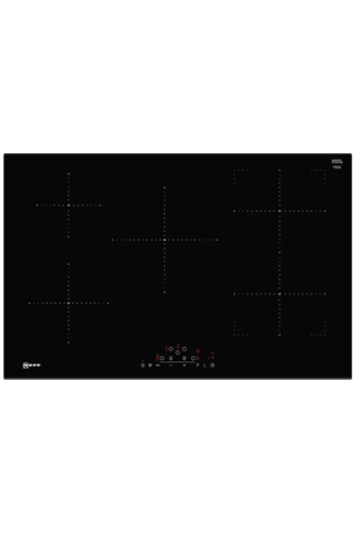 NEFF N70 T48FD23X2 80cm Black Built-In Induction Hob