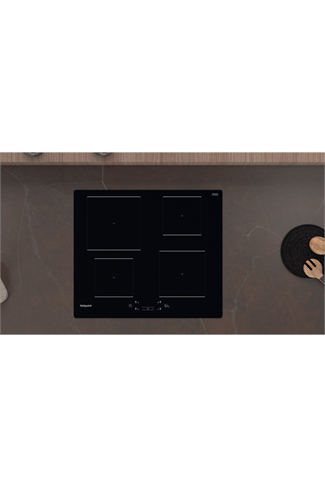 Hotpoint TQ1460SNE 59cm Black Built-In Induction Hob