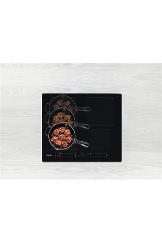 Hotpoint TS5760FNE 59cm Black Built-In Induction Hob