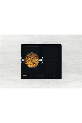 Hotpoint TS5760FNE 59cm Black Built-In Induction Hob