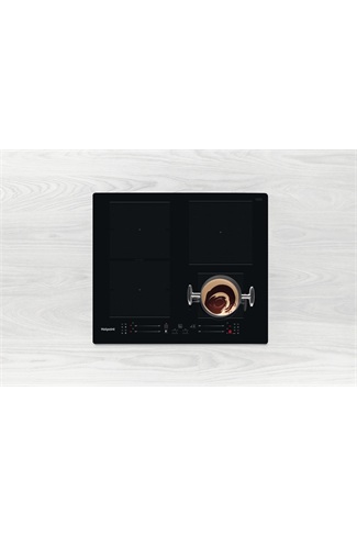 Hotpoint TS5760FNE 59cm Black Built-In Induction Hob