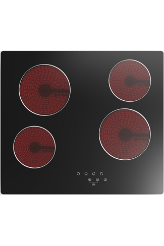 Culina UBTCC60F 56cm Black Built-In Ceramic Hob