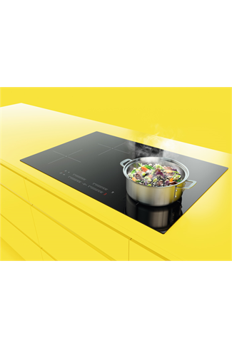 Zanussi ZIAN844K 78cm Black Built-In Induction Hob